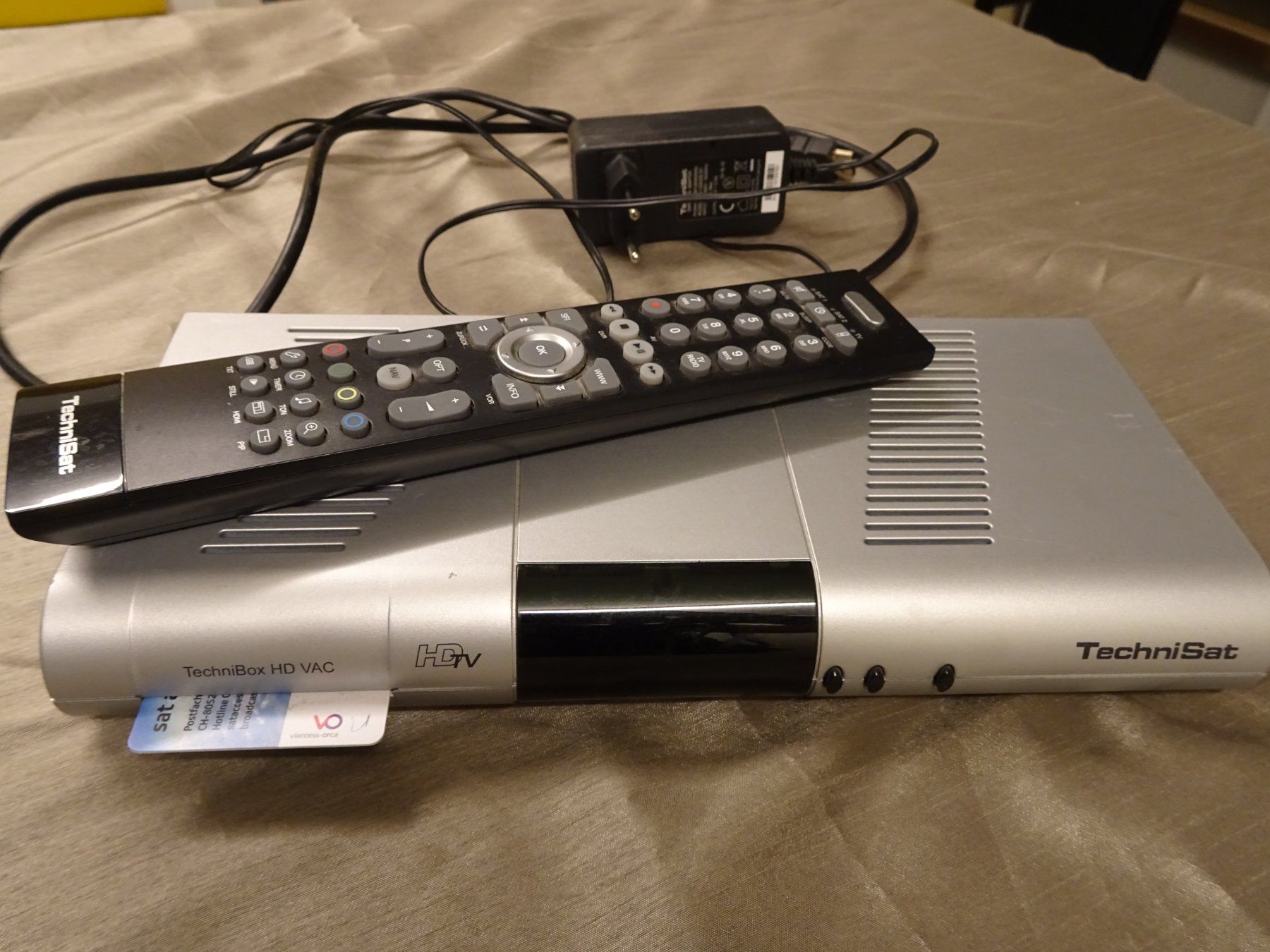 Technisat Receiver: Sat Receiver Technisat, Technibox HD VAC – Gebraucht aus Oberwangen b. Bern von est_d8gf