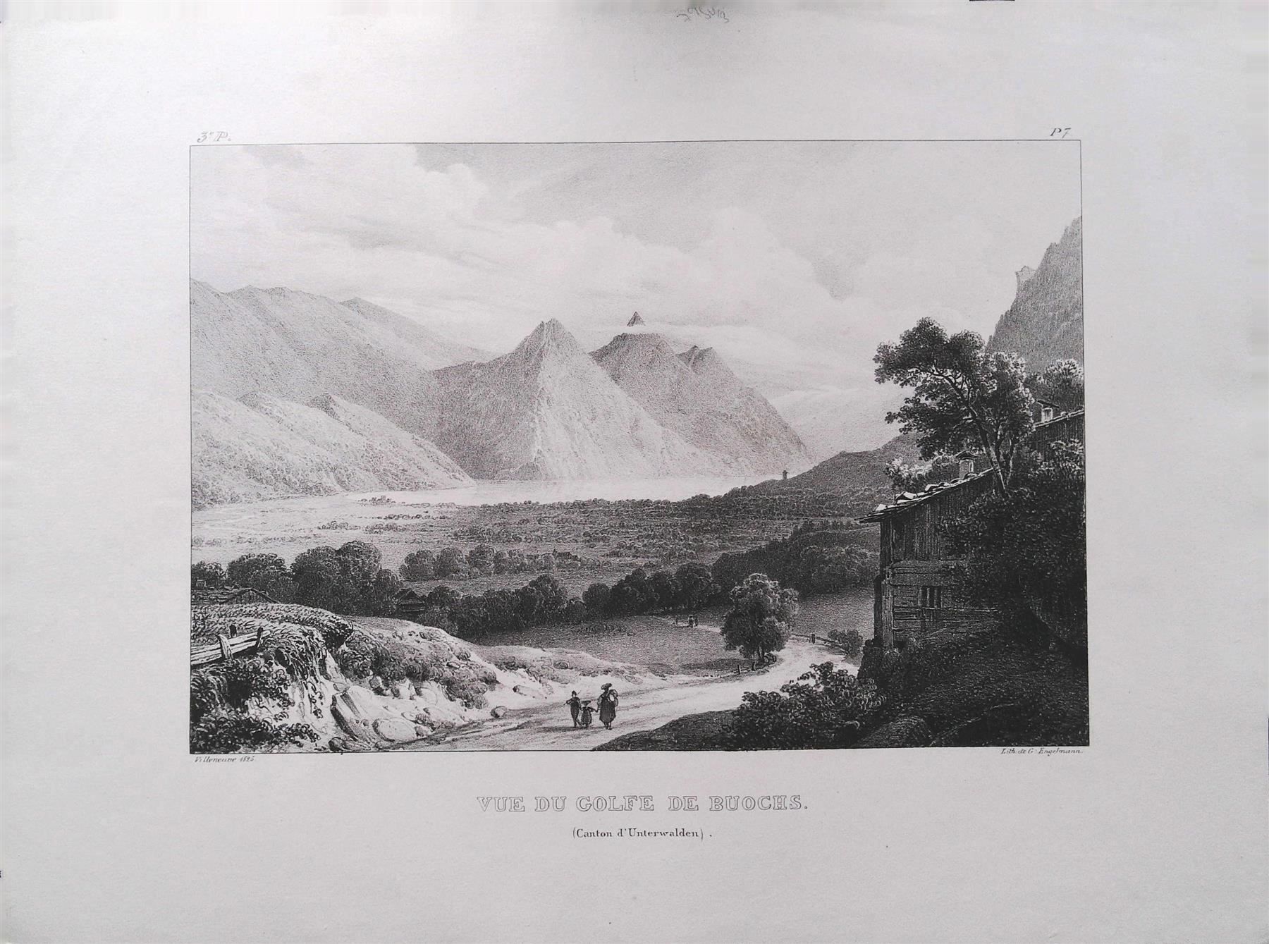 Incisioni: Buochs Litho von Engelmann – Usato da Rafz venduto da Helvet32