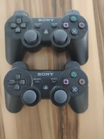 2x Sony Dualshock 3 Sixaxis Controller PS3 schwarz gebraucht