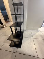 Pflanzenregal Metall schwarz mit 4 Ablagen gebraucht