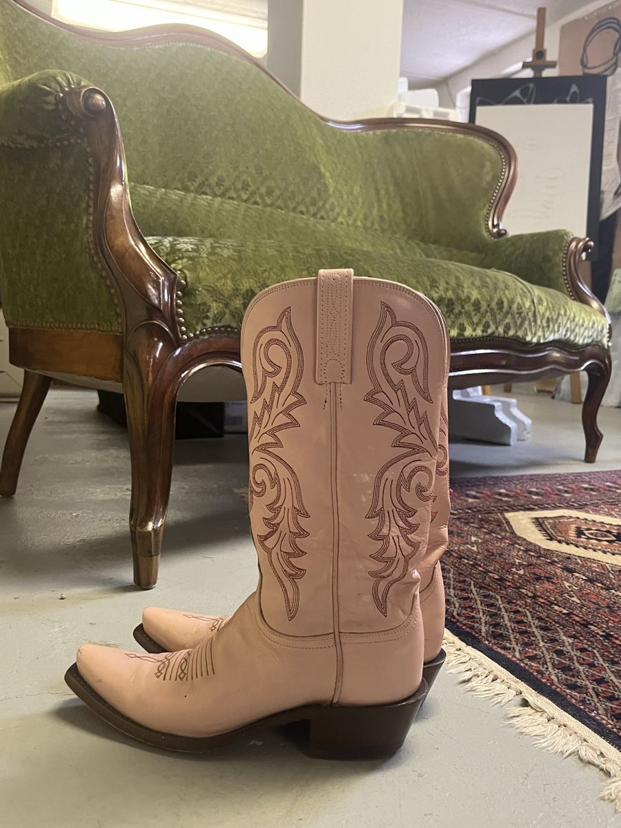 Scarpe da uomo: Cowboy Boots pink – Usato da Münchenbuchsee venduto da Luna171