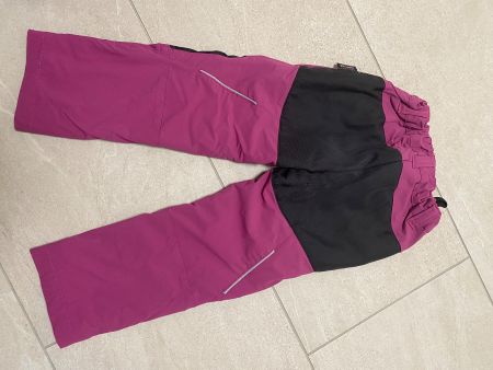 Gefütterte Outdoorhosen/Freizeithose Grösse 98/104, rosa