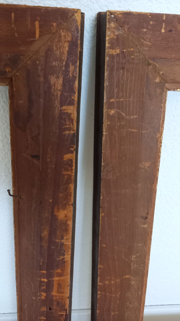 Bilderrahmen: 2x wunderschöne Bilder- oder Spiegelrahmen 19. Jahrhundert – Gebraucht aus Murten von Cheri23 2