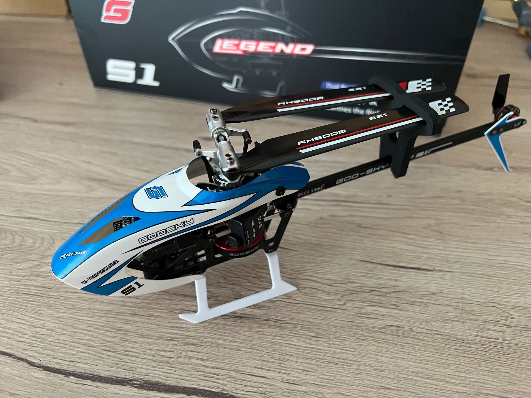 Goosky RC Modellbau: Goosky S1 blau – Neu (gemäss Beschreibung) aus Hinwil von helifreak_64 2