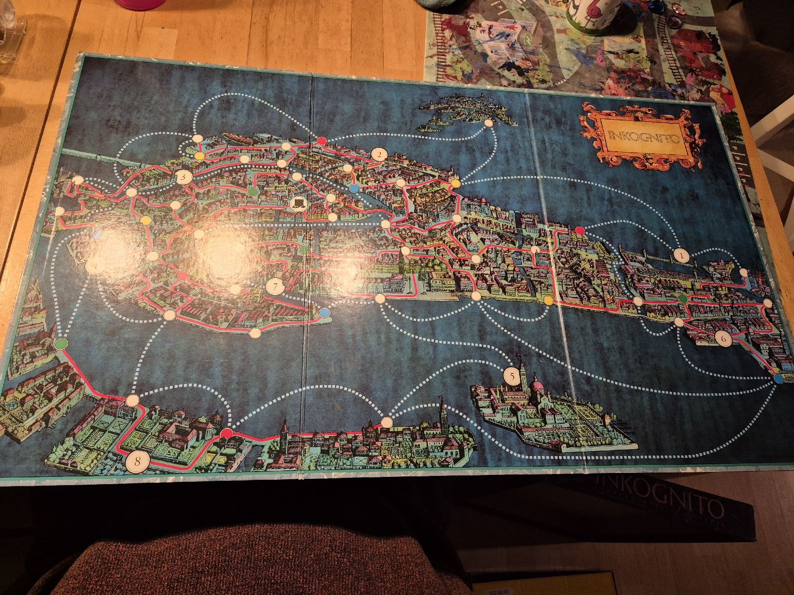 Giochi: Inkogito - Agententreff in Venedig, MB Spiel – Usato da Ettiswil venduto da beekeper13 6