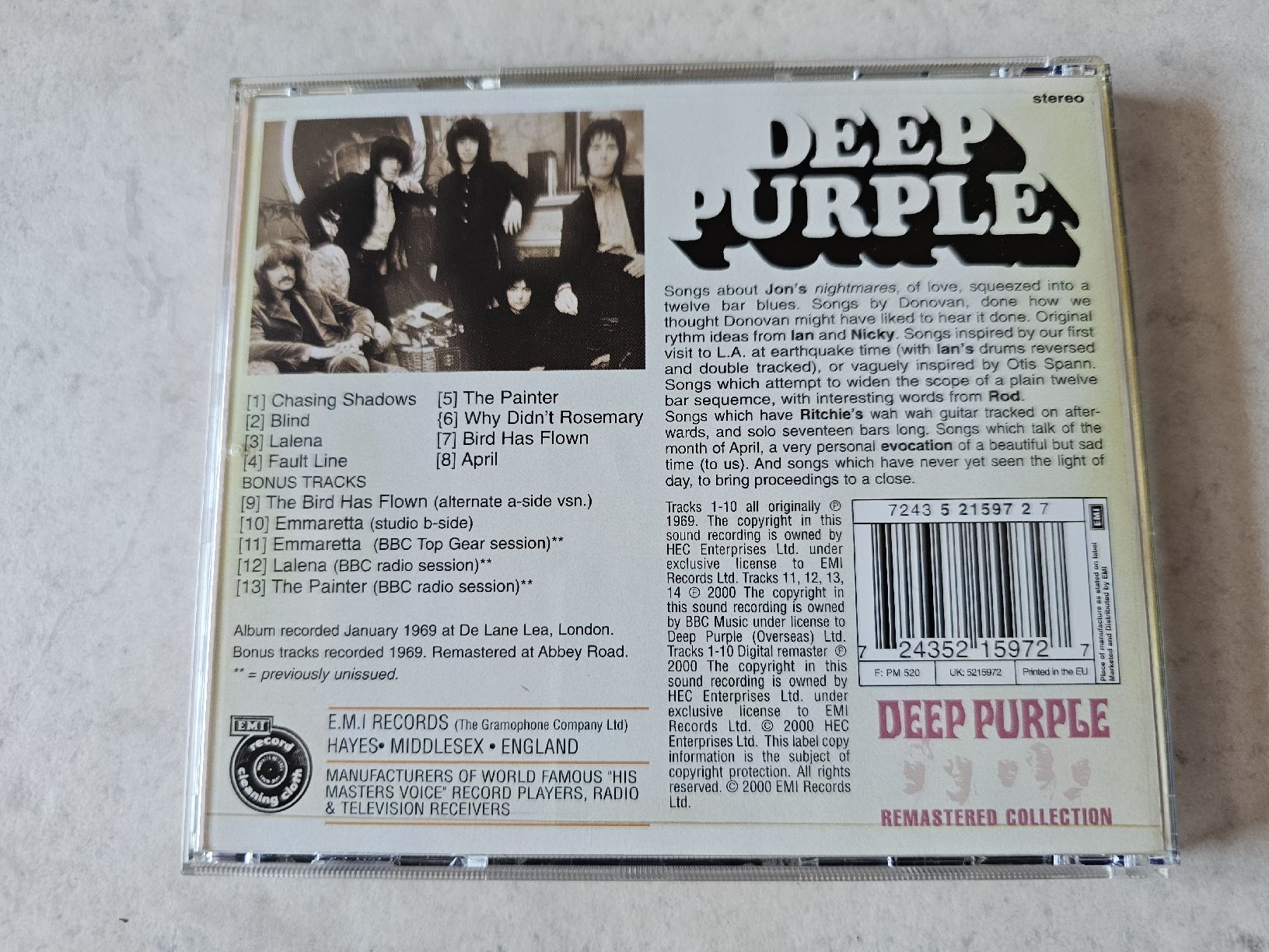 CD: Deep Purple  -  The Original Deep Purple Collection – Usato da Schneisingen venduto da backstore24 1