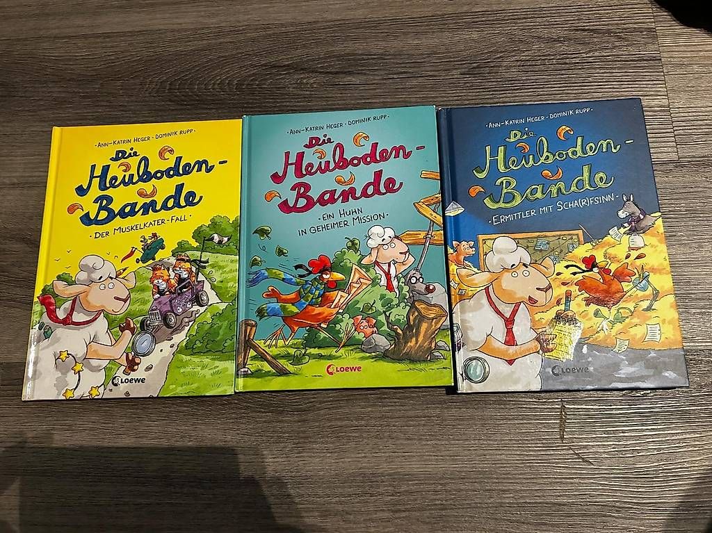 Libri: 3 Heubodenbande Bücher  – Usato da Lugnorre venduto da terowa26