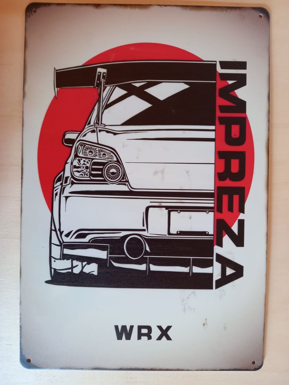 Schilder: Impreza WRX Blechschild – Neu (gemäss Beschreibung) aus Alberswil von mech350