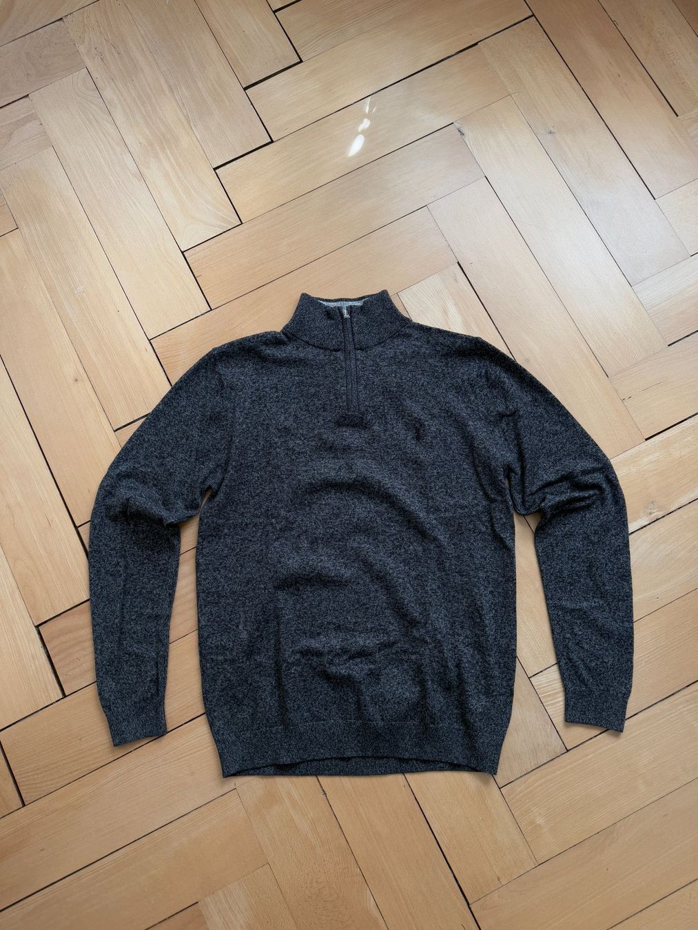 Next Pullover & Sweatshirts: NEXT - Strickpullover dunkelgrau meliert M – Gebraucht aus Zürich von Diazaio