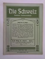 Die Schweiz illustrierte Halbmmonatsschrift 1909 / Nr. 13