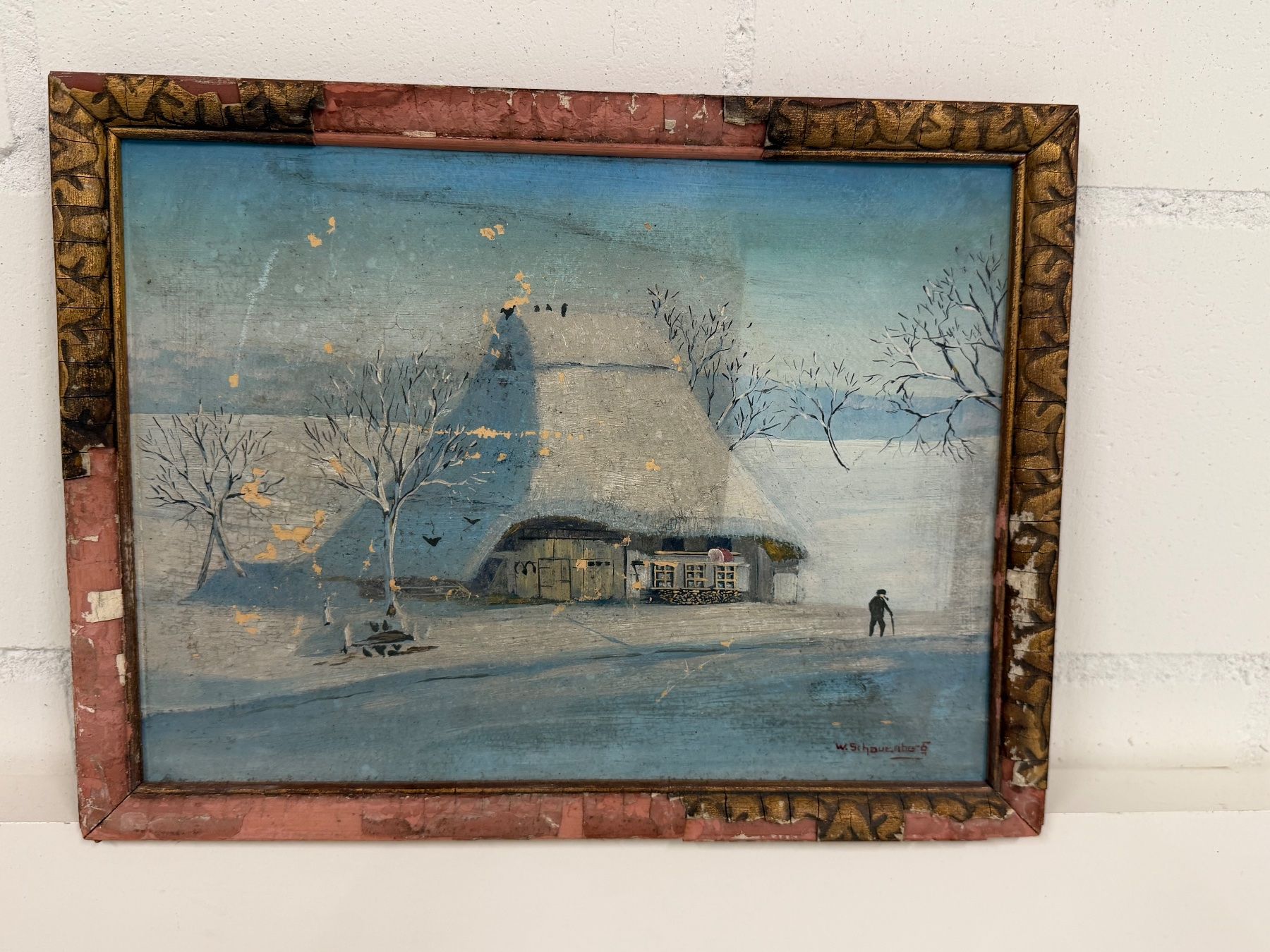 Dipinti: Gemälde von WALTER SCHAUENBERG 1884-1943 – Usato da Basel venduto da PAUL_ART