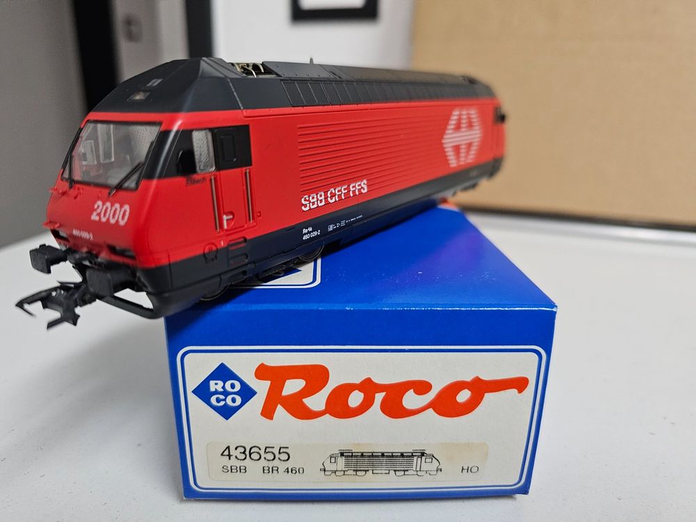 ROCO 43655 lok Re 460 029-2 CFF dès1.-fr (Neu (gemäss Beschreibung)) in ...