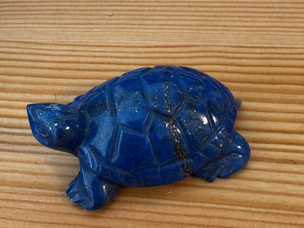 Pietre preziose: Lapislazuli, zwei Schildkröten – Nuovo (secondo la descrizione) da Zürich venduto da Tarafo5 4
