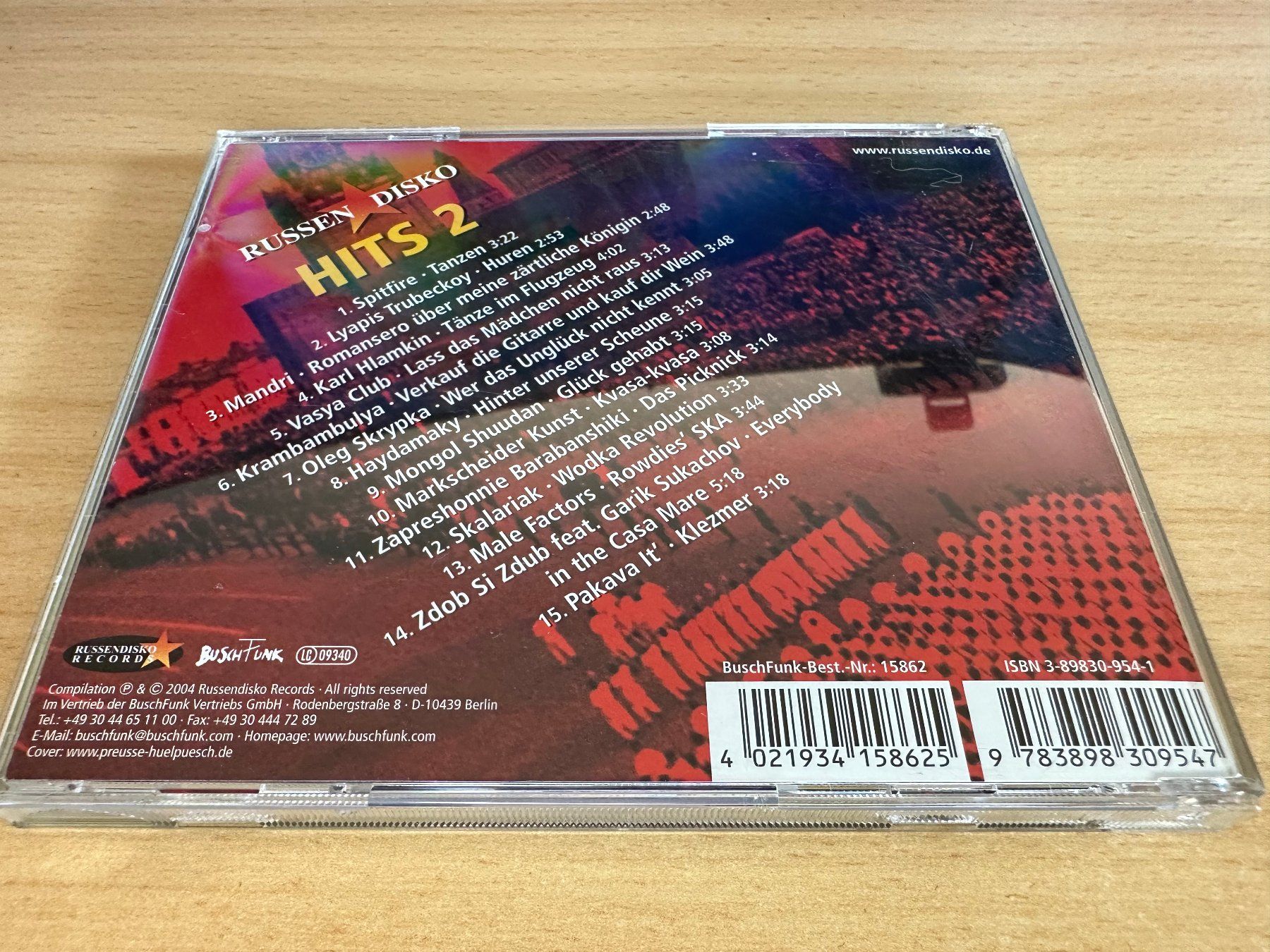 CD: Various – Russendisko - Hits 2 – Usato da Rikon im Tösstal venduto da Alpenmutz 1