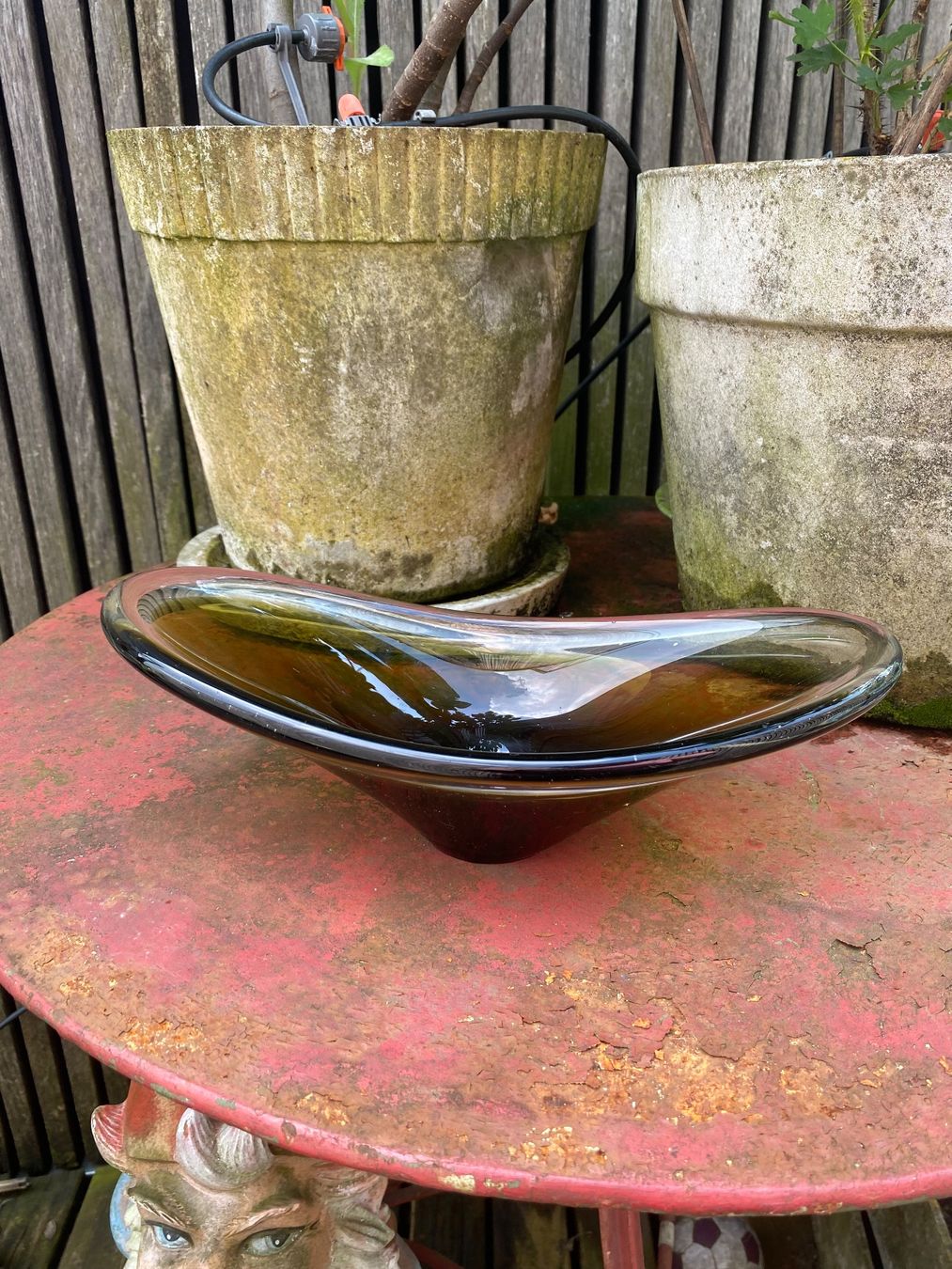 Piatti di portata: Designklassiker Glasschale Murano Holmegaard – Usato da solothurn venduto da soko75 7
