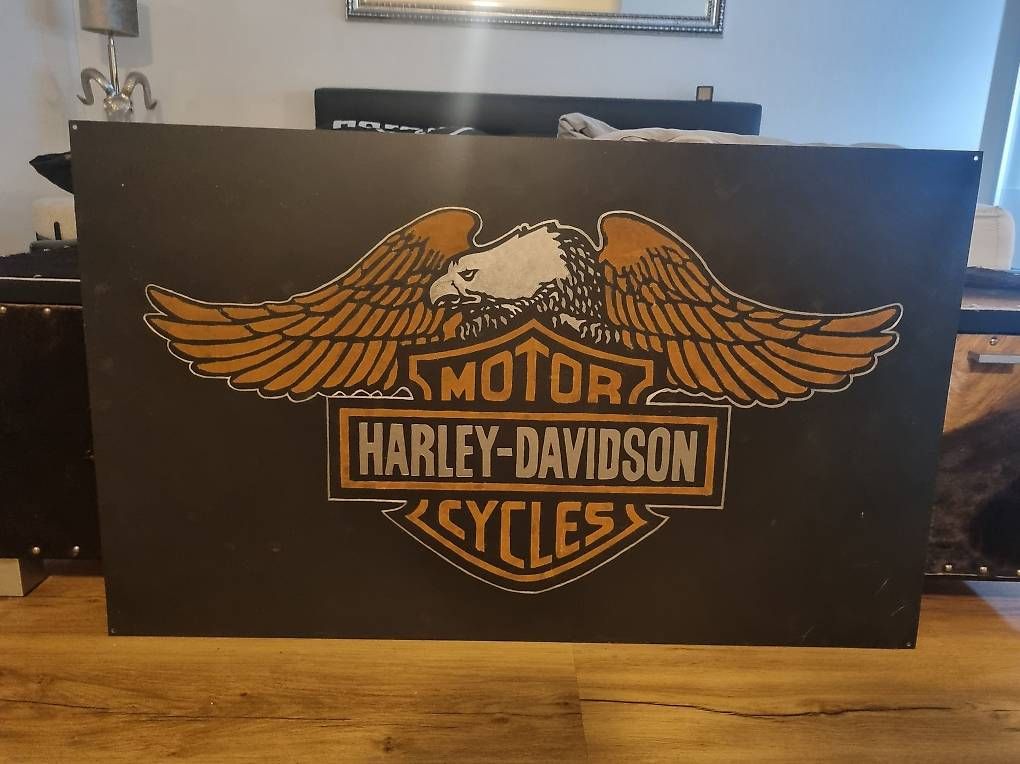 Harley-Davidson Insegne: Harley Davidson Metallblech – Usato da Gutenswil venduto da Karin1111