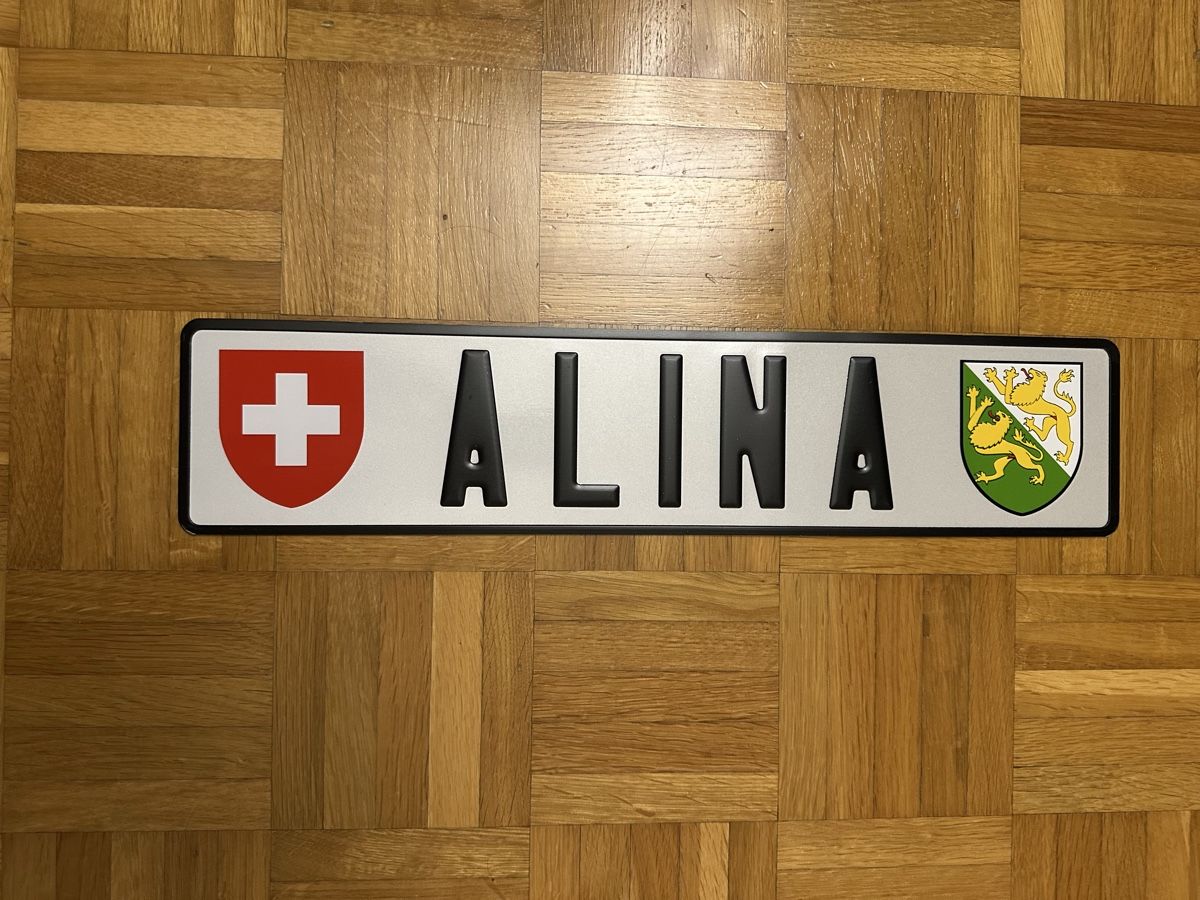 Insegne: Namensschild – Usato da Winterthur venduto da ani_6p9f