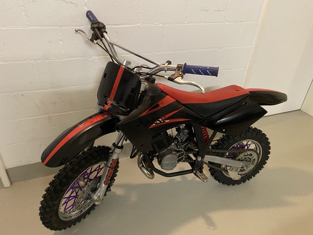 49cc Pocket Bike mit neuen Bremsen und neuen Pneus (Gebraucht) in Auw ...