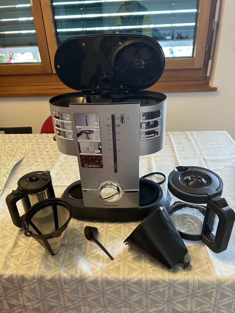 Machines à café & Machines à expresso: Kaffeemaschine Morphy Richards E-Brew neuwertig – Neuf (Voir description) à Lenzburg par Alfred1341 1