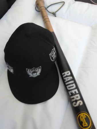 Casquette Raiders New Era + Batte de Baseball Raiders🔥