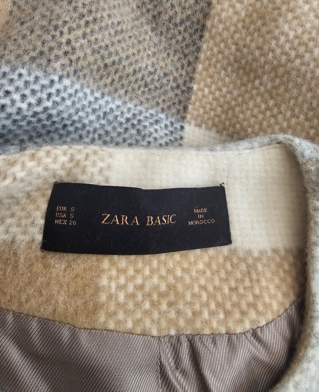 Zara Giacche: ZARA Basic leichte Jacke mit Wolle Gr. S – Usato da Füllinsdorf venduto da Sunnebliemli7 3