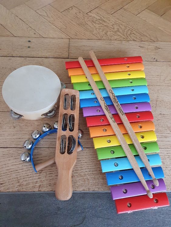 Musikinstrumente für Kinder (Gebraucht) in Thun für CHF 4 – mit ...