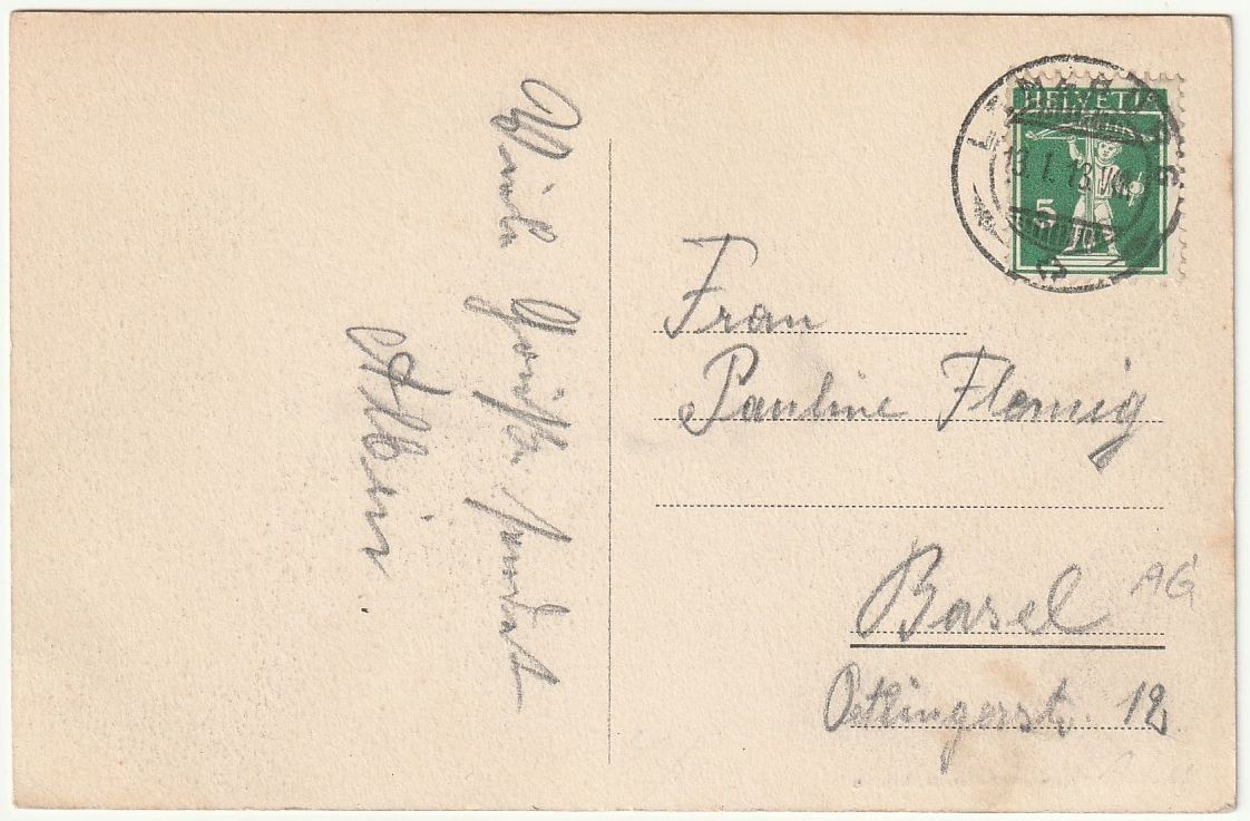 Cartoline postali: AK Lenzburg 1913 – Usato da Fislisbach venduto da Zigzag12 1