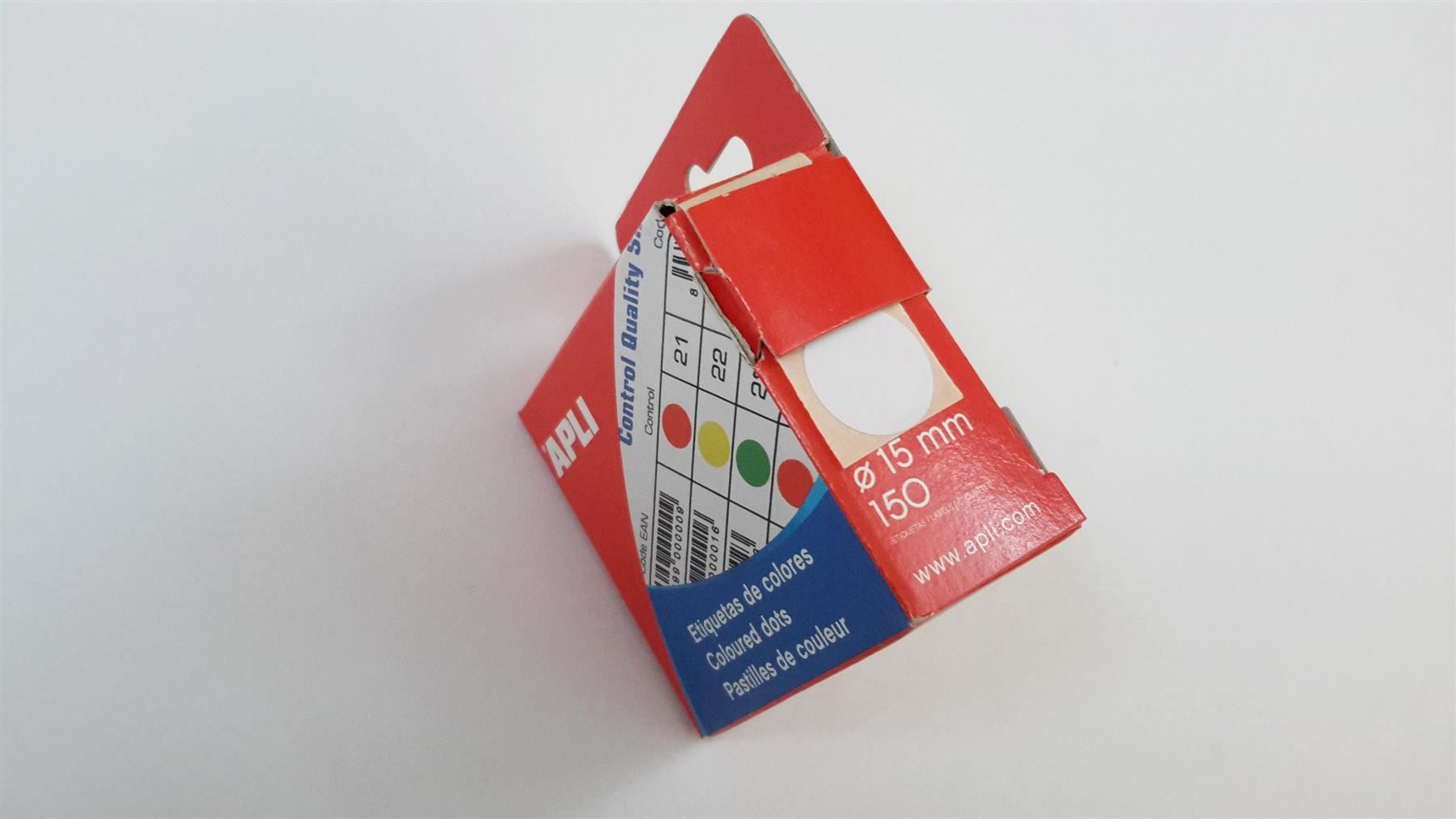 Sticker: Markierungspunkte, weiss, 15mm, 150 St. – Nuovo e nell'imballaggio originale da St. Gallen venduto da cointec 5