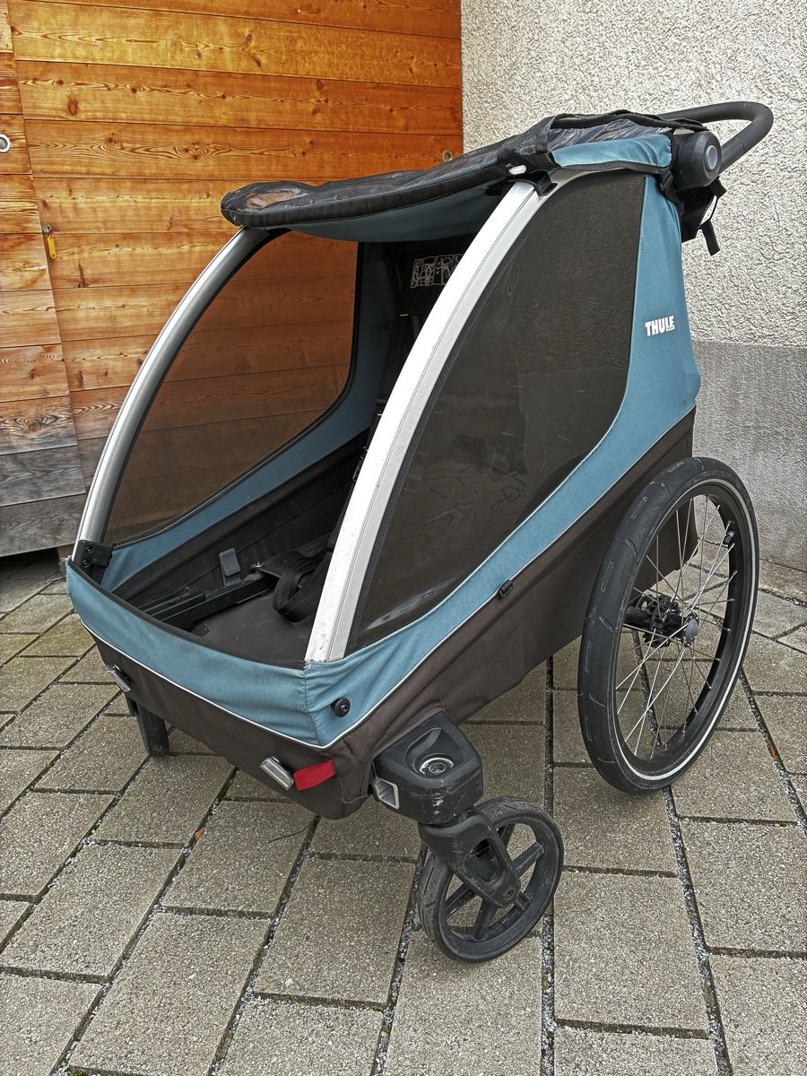 Thule Rimorchi: Thule Courier Veloanhänger – Usato da Appenzell venduto da bond77 1