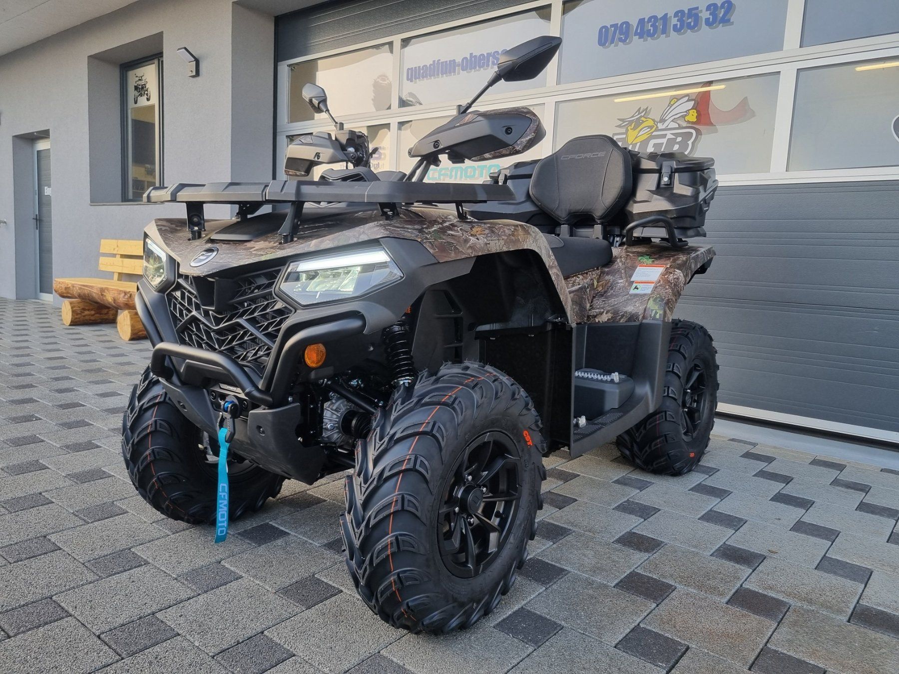 Cf Moto ATVs / Quads: Top Einsteiger Neufahrzeug CFORCE 520 L EPS – Neu (gemäss Beschreibung) aus St.gallenkappel von Peter670 4