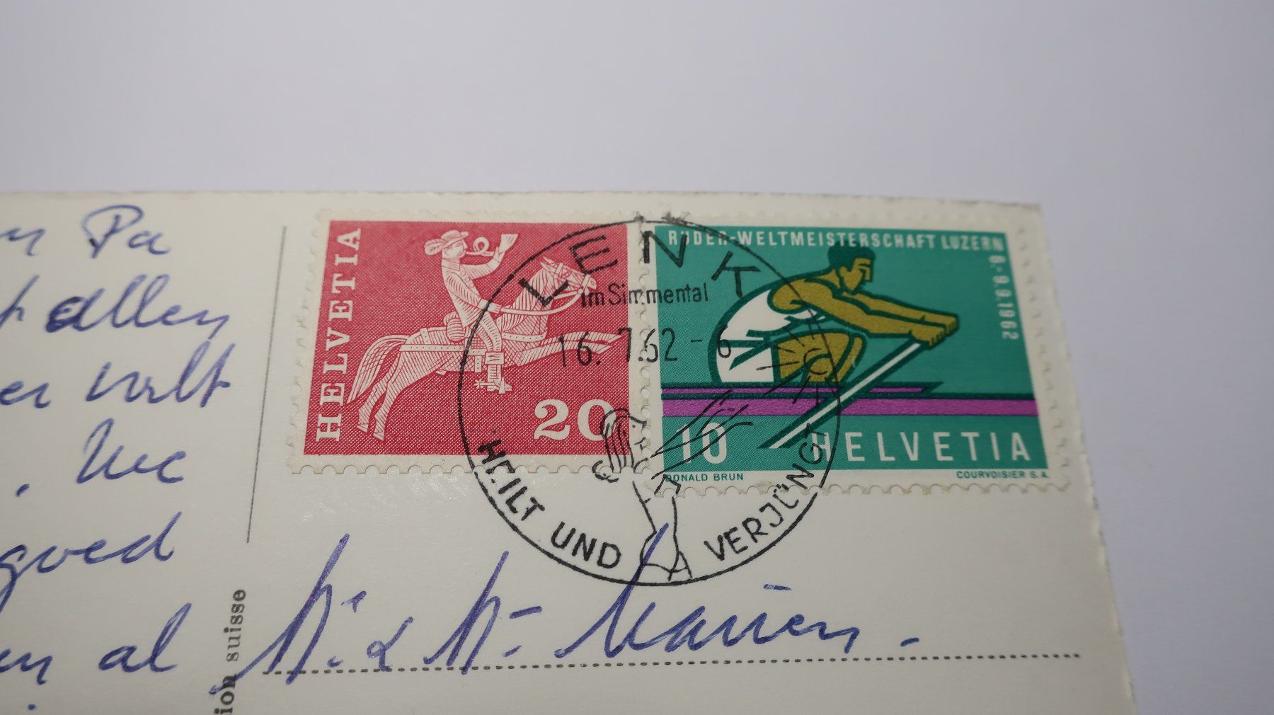 Cartoline postali: Lenk i. S. Der Wilstruber – Usato da Cormoret venduto da Pascalll2001 4