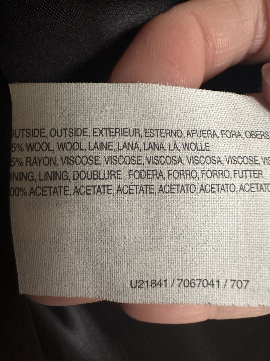 Esprit Jacken: Neu echt Wolle Esprit schwarze Übergangsjacke Grösse M – Neu (gemäss Beschreibung) aus Zollikon von into-the-west 4
