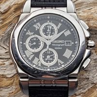 2005 Seiko SNA525 7T62-0EW0 Chronograph 41mm