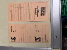 sachs reperatur - service karte kein prospekt