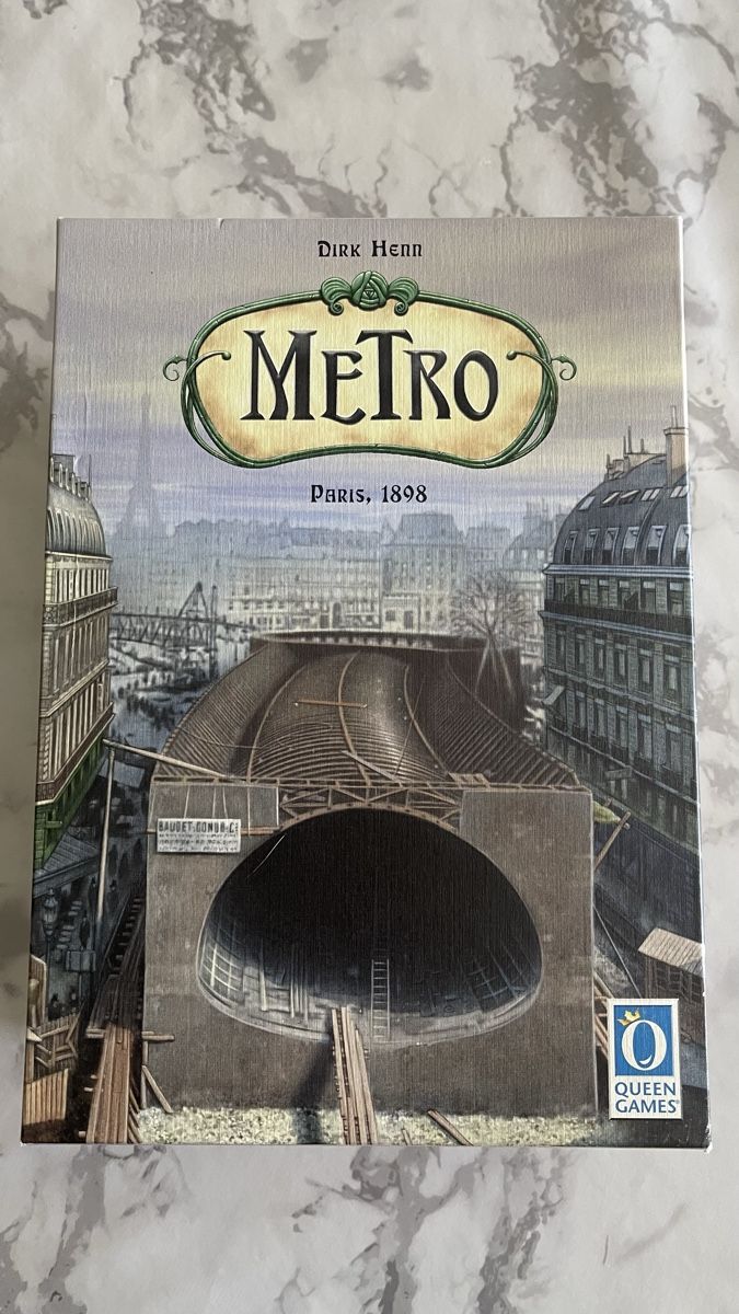 Jeux: Brettspiel METRO  – D'occasion à Effretikon par sandrgia