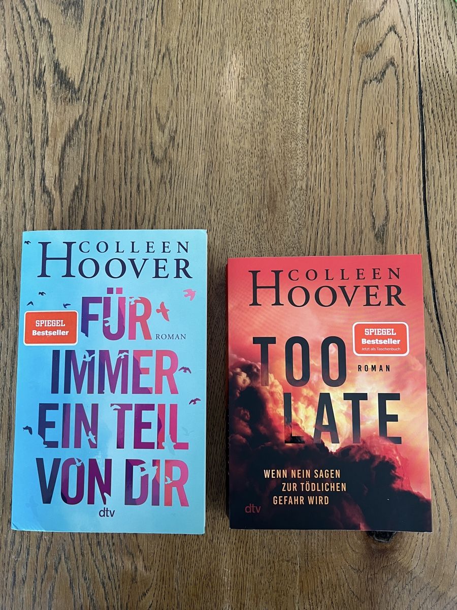Libri: Colleen Hoover Romane "Für immer ein Teil von dir" und "Too – Usato da Ottenbach venduto da hei_8zmf
