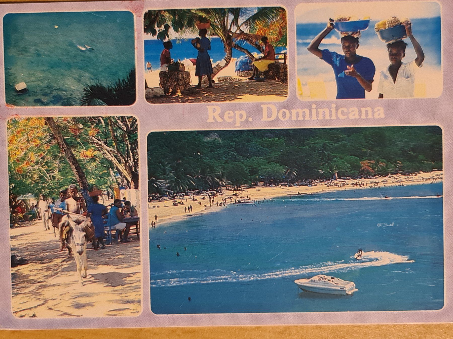 Cartoline postali: Ansichtskarte Dominikanische Republik – Usato da Dintikon venduto da Vexi
