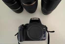 Zu verkaufe ist eine Canon Kamera EOS 450 D