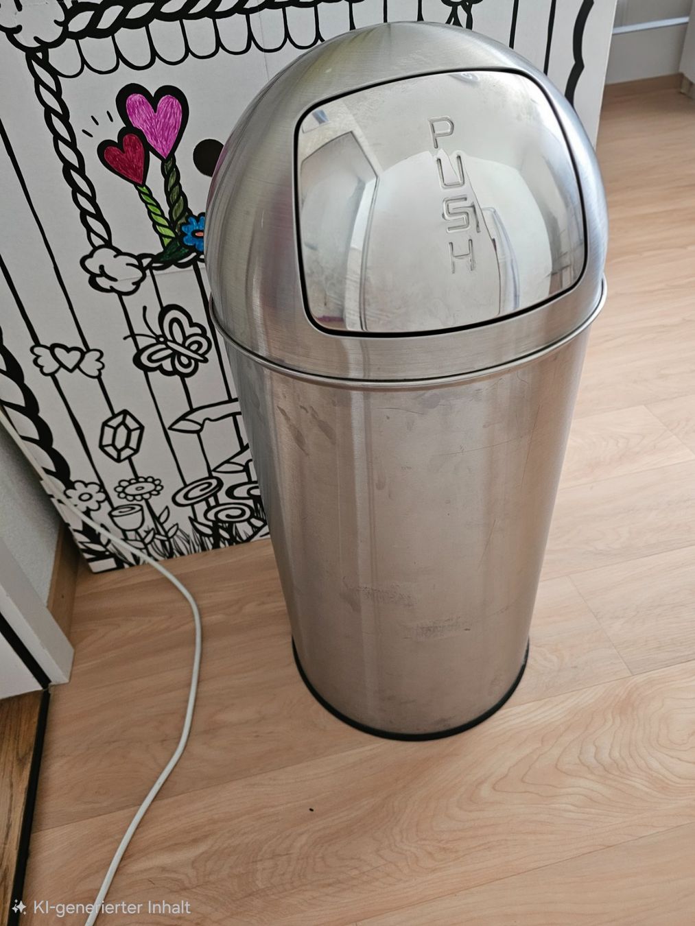 Poubelles: Extrem robuster Metallabfalleimer – D'occasion à Unterengstringen par Superbuy