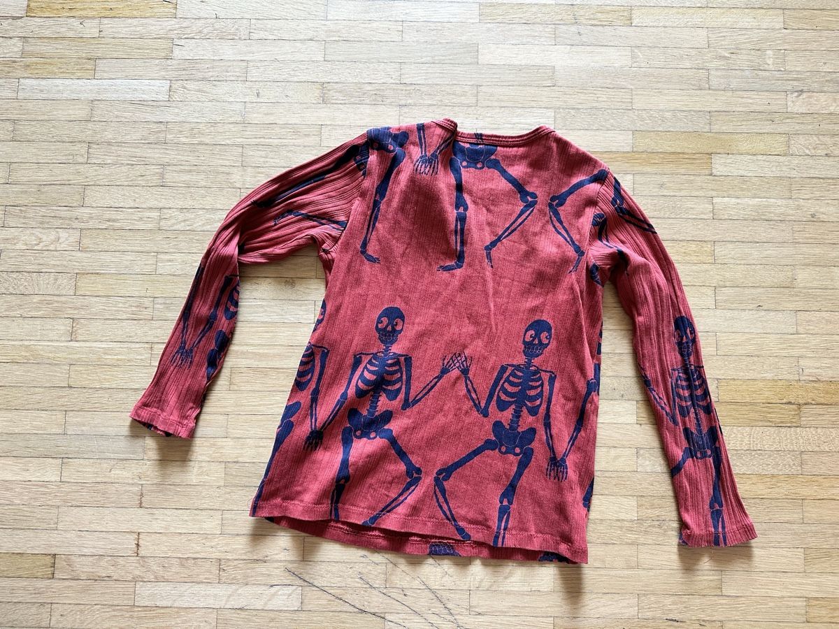 Mini Rodini T-shirt: Mini Rodini Shirt Skelette  – Usato da Altstätten SG venduto da sar_65sw 1