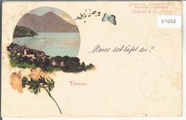 Vitznau - Bergmann's Lilienmilch Seife - Litho 1898