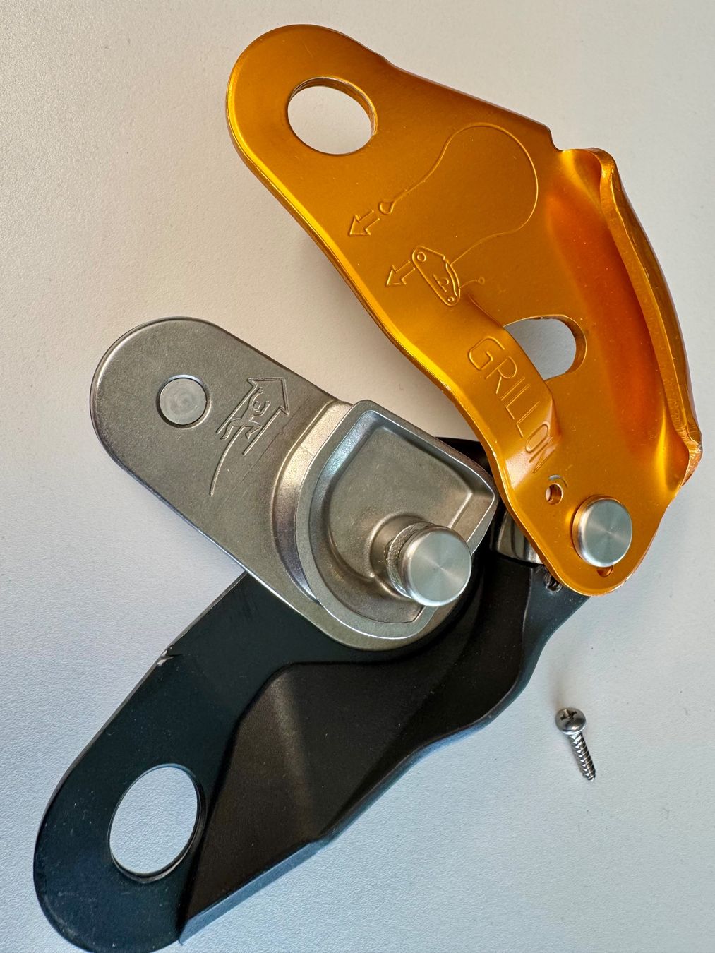 Petzl Attrezzatura da arrampicata: Petzl GRILLON nur Gerät – Usato da Rothenthurm venduto da WalterliTell 1