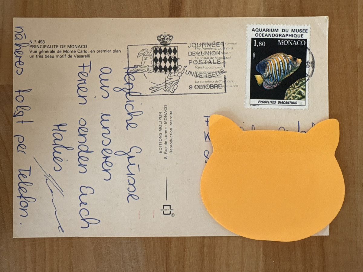 Cartoline postali: AK von Monaco – Usato da Rümlang venduto da Kartenpost1 1