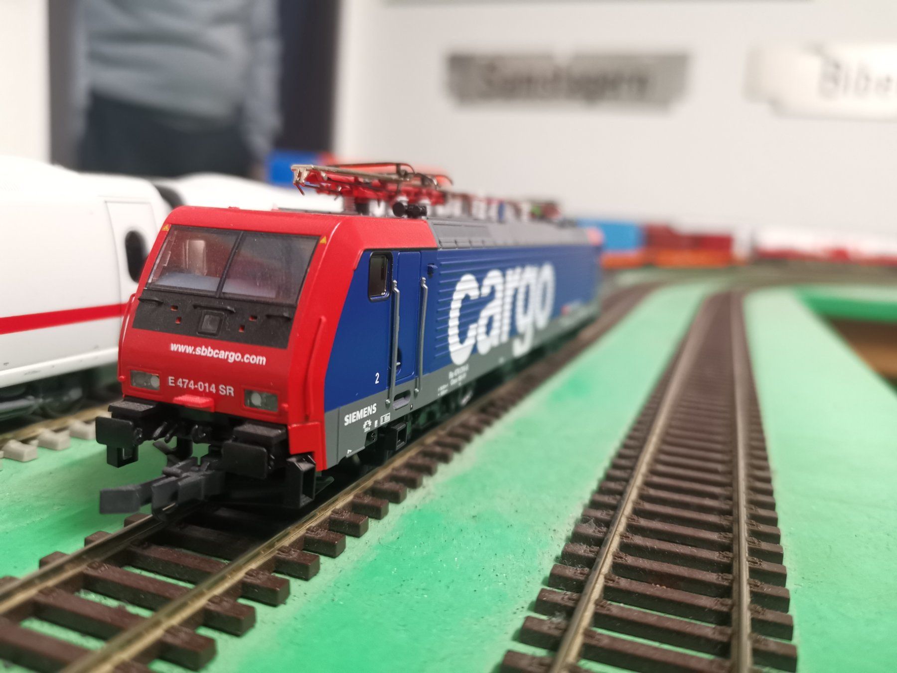 Roco Modellini di ferrovie: Roco 63666 - Re 474 014 der SBB Cargo – Usato da St. Margrethen SG venduto da tribeli98