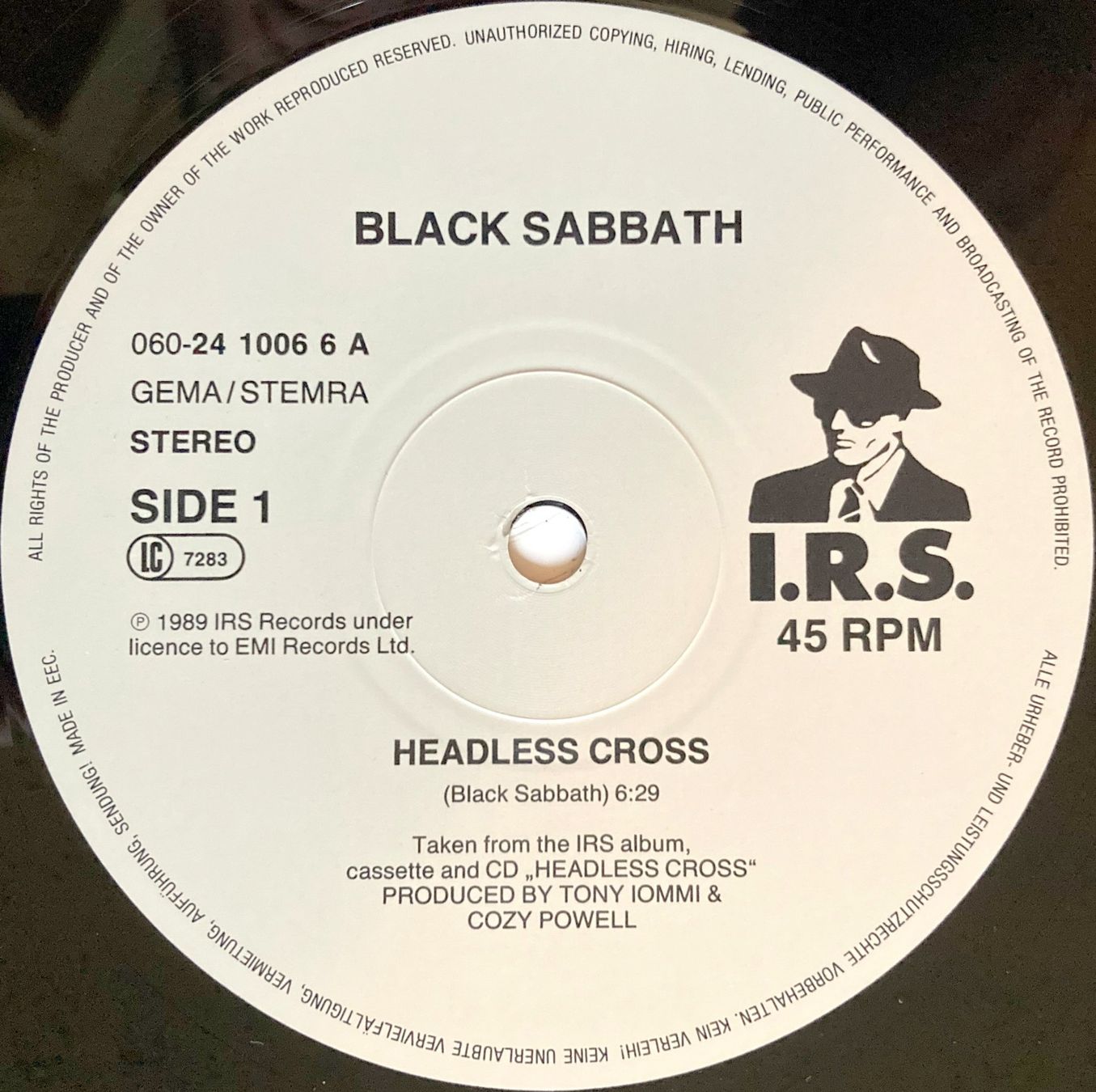 Vinyles: BLACK SABBATH - HEADLESS CROSS – D'occasion à Bottens par hotter-than-hell 2