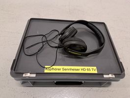 Kopfhörer Sennheiser HD 65 TV 3er Set, im Rako-Behälter