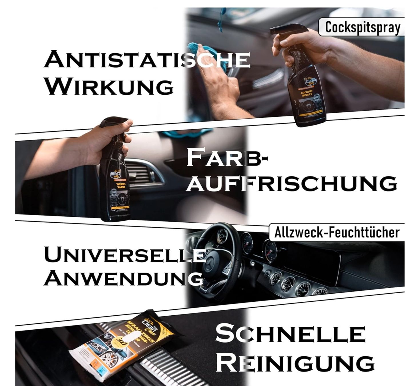 Prodotti per la cura: Auto Reinigungsset – Nuovo e nell'imballaggio originale da Mellingen venduto da Samiross 1