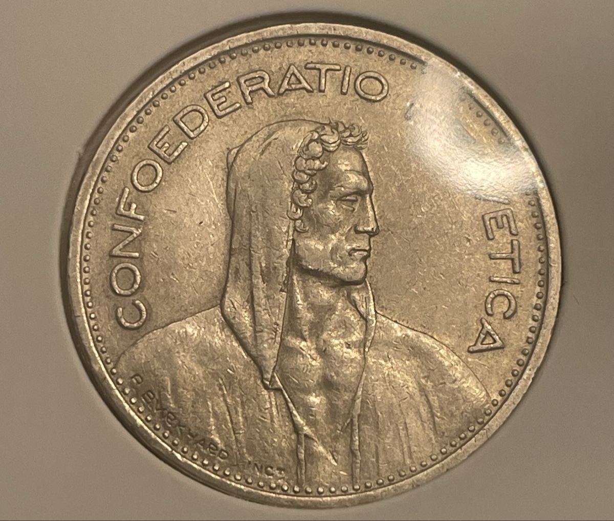 Tutti le monete: 5 Fr. 1952 - unz.+ / nur 0,155 Mio. – Usato da Meilen venduto da Silver-Rules 1