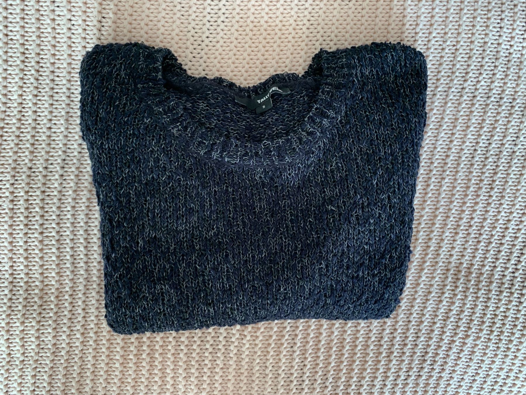 Maglioni & Felpe: Pull noir/ bleu foncé, manches longues – Usato da Montreux venduto da iizaa811 3