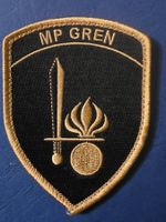 Militär Polizei  MP GREN Abzeichen neu mit Klett